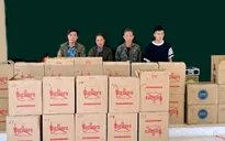 Bắt giữ các đối tượng vận chuyển pháo nổ và thuốc lá lậu