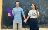 Hậu trường Gia đình mình vui bất thình lình: Khả Ngân - Thanh Sơn tay trong tay hạnh phúc