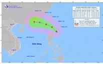 Bão Saola giật cấp 17 sắp vào Biển Đông