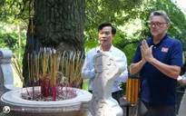 Đội tuyển U23 Việt Nam dâng hương tưởng niệm các Vua Hùng