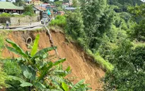 Mưa lớn kéo dài gây thiệt hại nhà cửa, hoa màu ở Lai Châu