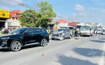 Tai nạn liên hoàn giữa 3 ô tô, người phụ nữ sang đường bị tông tử vong