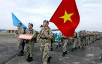 Đội Công binh số 2 lên đường thực hiện nhiệm vụ tại Abyei