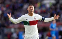 Ronaldo lĩnh xướng hàng công Bồ Đào Nha tại vòng loại World Cup 2026