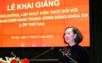 Khai giảng lớp cập nhật kiến thức đối với Ủy viên Trung ương Đảng khóa XIII