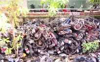 Hàng nghìn xe bị "bỏ quên" ở các bãi gửi xe