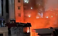 Hà Nội: Cháy nhà ở Khương Hạ giữa đêm