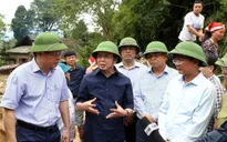 Phó Thủ tướng Trần Hồng Hà kiểm tra, chỉ đạo khắc phục hậu quả mưa lũ tại Lào Cai