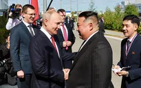 Hai nhà lãnh đạo Nga, Triều Tiên hội đàm tại sân bay vũ trụ Vostochny
