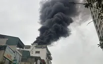 Hà Nội: Cháy nhà cao tầng trên phố Vũ Trọng Phụng