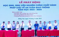 20.000 học sinh, sinh viên tham gia tìm hiểu pháp luật về an toàn giao thông