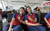 ĐT nữ Việt Nam khởi hành tới Trung Quốc, tham dự ASIAD 19