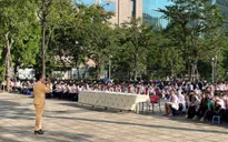 CSGT Hà Nội tới tận trường học tuyên truyền về an toàn giao thông