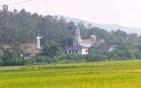 Xã vùng Công giáo đón Tết Độc lập