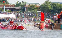 Lễ hội đua thuyền truyền thống trên sông Kiến Giang
