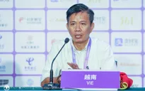 HLV Hoàng Anh Tuấn hài lòng về sự quyết tâm và tinh thần thi đấu của các học trò