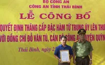 Truy thăng cấp bậc hàm đối với Trung úy Công an hy sinh khi làm nhiệm vụ
