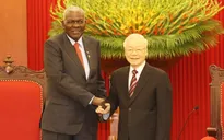 Tổng Bí thư Nguyễn Phú Trọng tiếp Chủ tịch Quốc hội Cuba