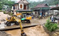 Ngập lụt diện rộng tại Quỳ Châu, Nghệ An