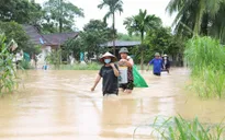Nghệ An tiếp tục sơ tán dân ở khu vực nguy hiểm