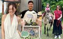 Diễn viên Việt tuần qua: Thanh Sơn mừng tuổi mới, Lan Phương đưa con đi cưỡi ngựa