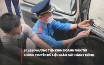 Hơn 97.000 ô tô chở khách không truyền dữ liệu giám sát hành trình