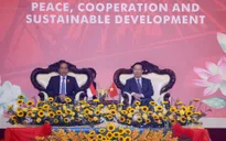 Chủ tịch nước Võ Văn Thưởng và Tổng thống Indonesia tham dự chương trình biểu diễn võ thuật