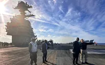 Mỹ rút tàu sân bay Gerald R. Ford khỏi Trung Đông