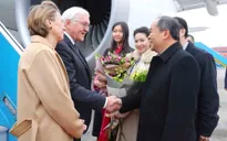 Tổng thống CHLB Đức đến Hà Nội, bắt đầu chuyến thăm cấp Nhà nước tới Việt Nam