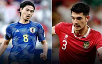 Asian Cup 2023 | ĐT Nhật Bản - ĐT Indonesia (18h30 ngày 24/1, VTV5 Tây Nam Bộ, VTV Cần Thơ)