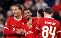 Liverpool giành chiến thắng cách biệt trước Norwich
