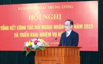Tăng cường hiệu quả công tác đối ngoại nhân dân