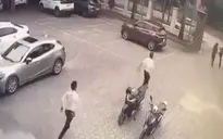 Truy bắt kẻ cướp ngân hàng tại Nghệ An
