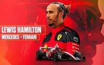 Lewis Hamilton chuyển sang Ferrari từ mùa F1 2025