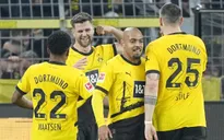 Dortmund giành chiến thắng cách biệt trên sân nhà