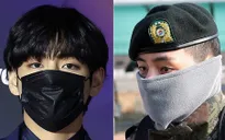 V (BTS) tăng hơn 10 kg sau khi nhập ngũ