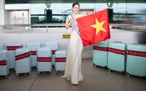 Mai Phương mang 140kg hành lý, 30 bộ trang phục, sẵn sàng “chinh chiến” ở Miss World