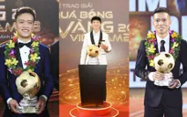 Nguyễn Hoàng Đức, Trần Thị Kim Thanh, Phạm Đức Hoà giành Quả bóng Vàng Việt Nam 2023