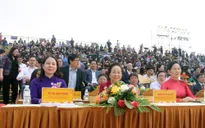 Phó Chủ tịch nước Võ Thị Ánh Xuân dự Lễ khai hội chùa Tam Chúc