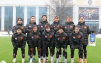 ĐT U20 nữ Việt Nam cầm hoà chủ nhà Uzbekistan dưới mưa tuyết
