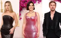 Thảm đỏ Oscar 2024: Margot Robbie khoe vẻ quyến rũ, Ariana Grande hoá thành công chúa