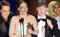Chiến thắng tại Oscar 2024: "Oppenheimer" thắng lớn, "Barbie" nhận một giải khiêm tốn