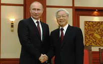 Tổng Bí thư Nguyễn Phú Trọng chúc mừng Tổng thống Nga Vladimir Putin tái đắc cử
