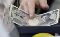 Đồng Yen áp sát mức thấp của 4 tháng so với đồng USD