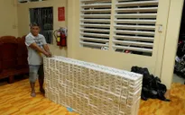 Bắt đối tượng vận chuyển 4.000 bao thuốc lá lậu