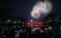 Hà Nội bắn pháo hoa kỷ niệm 70 năm Ngày Giải phóng Thủ đô