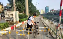 Đường dành cho xe đạp ở Hà Nội vắng người qua lại: Vì sao nên nỗi?