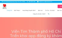 Viện Tim TP Hồ Chí Minh bị tấn công trang web lấy số khám bệnh