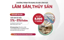 Agribank tiếp tục triển khai 8.000 tỷ đồng vốn tín dụng ưu đãi dành cho lĩnh vực lâm sản, thủy sản