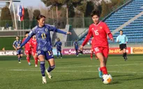 U20 nữ Việt Nam để thua U20 nữ Nhật Bản với tỉ số 0-10
